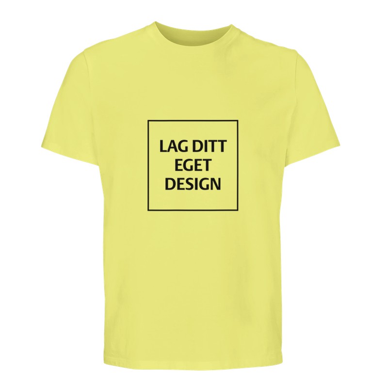 Design Your Own Organic Unisex T-Shirt | Custom Print T-Shirt