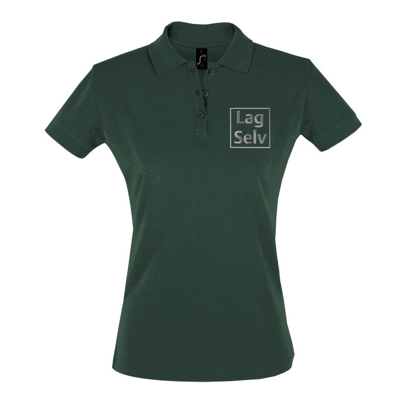 Design din egen polo skjorte for kvinner med personlig broderi