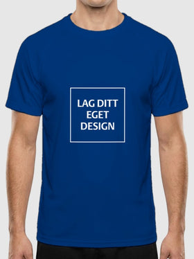 Ultralett Teknisk Unisex T-skjorte med Eget Trykk | Slitesterk Sport