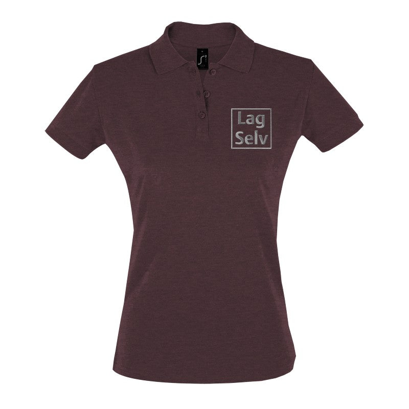 Design din egen polo skjorte for kvinner med personlig broderi