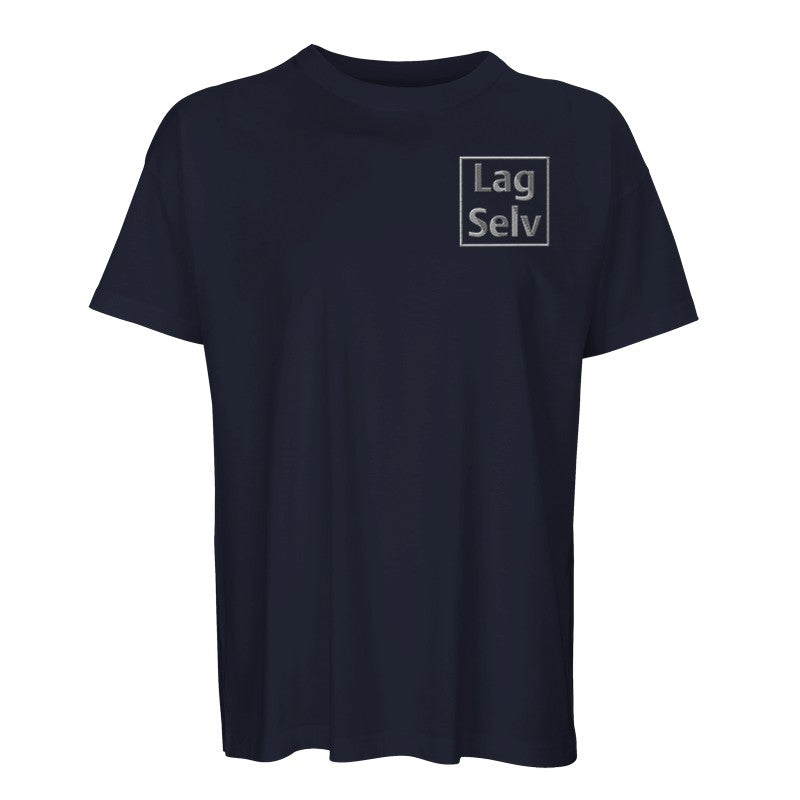 Design din egen oversized t-skjorte for menn | Økologisk bomull med personlig broderi