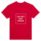 Custom Heavyweight Unisex Crewneck T-Shirt | Design Your Own Print