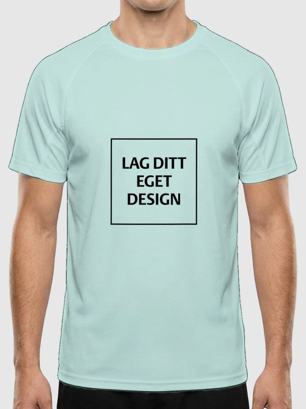 Ultralett Teknisk Unisex T-skjorte med Eget Trykk | Slitesterk Sport