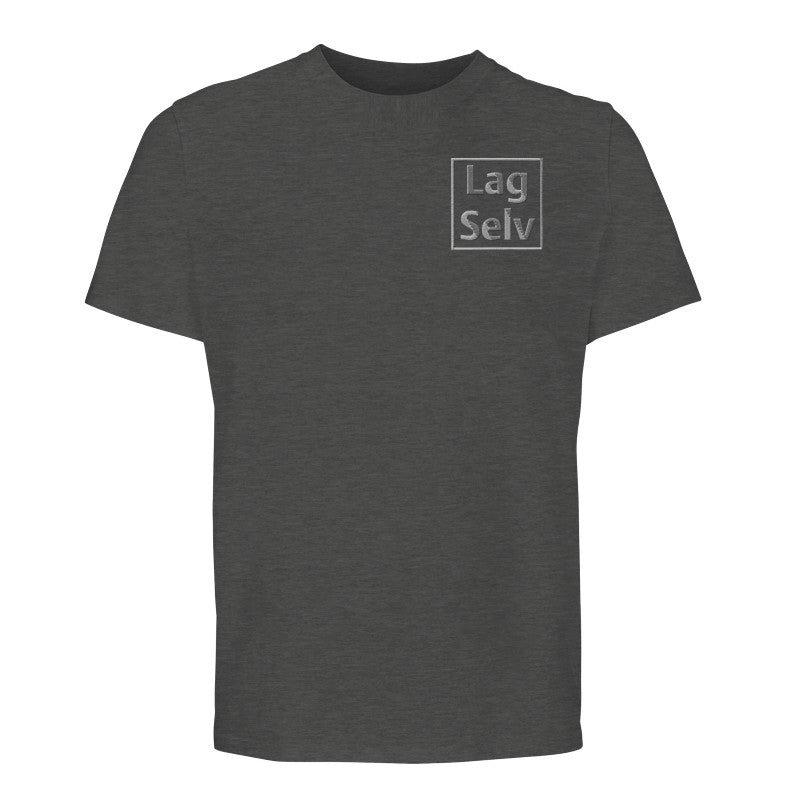 Design din egen økologiske unisex T-skjorte med personlig broderi