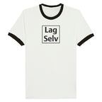 Unisex Ringer T-skjorte med Broderi - Design Din Egen