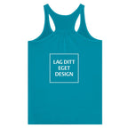Design Your Own Flowy Racerback Tank Top | Ladies Singlet with Custom Print