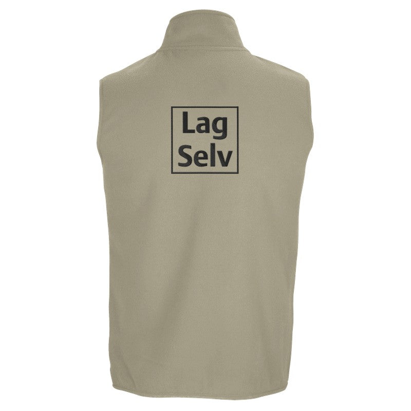 Unisex Microfleece Zip Vest | Custom Design with Embroidery