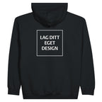 Personlig Hettejakke med Glidelås | Lag Din Egen Zip Hoodie med Eget Trykk