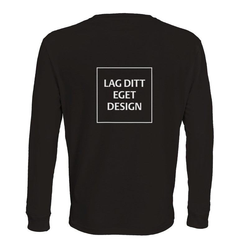 Design Your Own Organic Long Sleeve T-Shirt | Custom Print