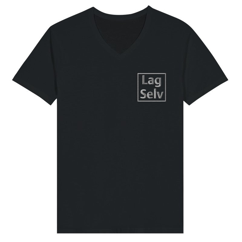 Design Your Own Premium Unisex V-Neck T-Shirt with Custom Embroidery