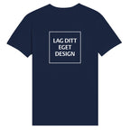 Design din egen Premium Unisex V-hals T-skjorte med eget trykk