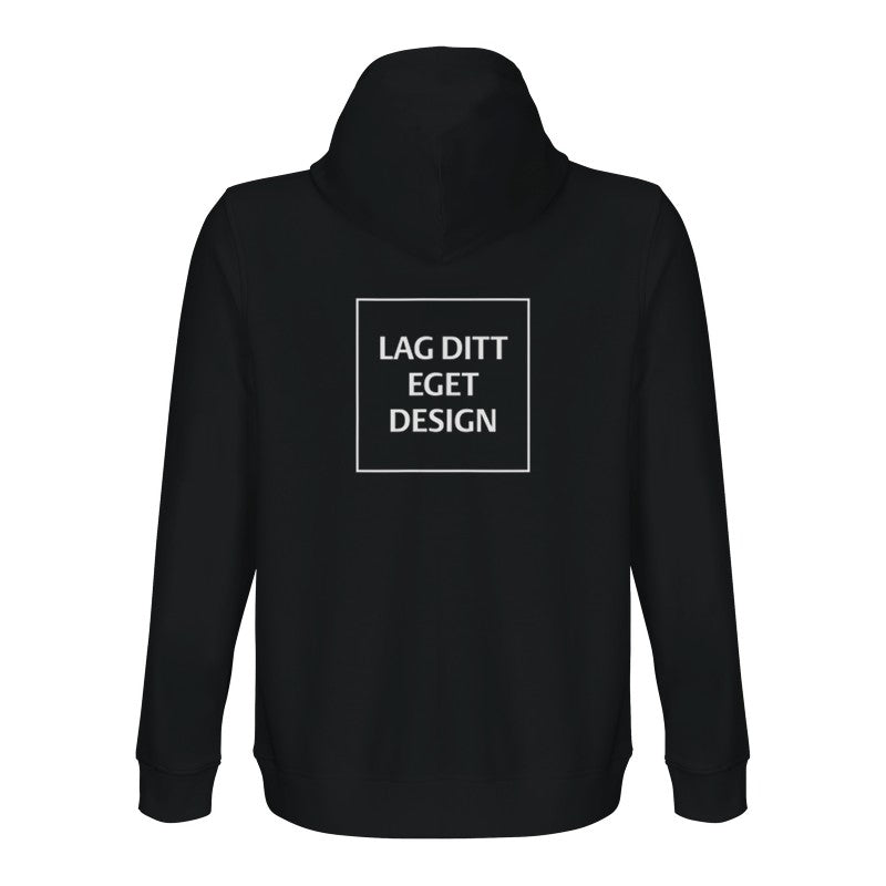 Design Your Own Organic Unisex Hoodie with Print | Custom Personalized Hoodie