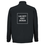 Custom Full-Zip Sweatshirt with Print | Design Your Own Personalized Zip-Up