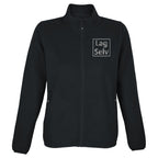Custom Women's Microfleece Zip Jacket with Embroidery | Design Your Own with Your Logo