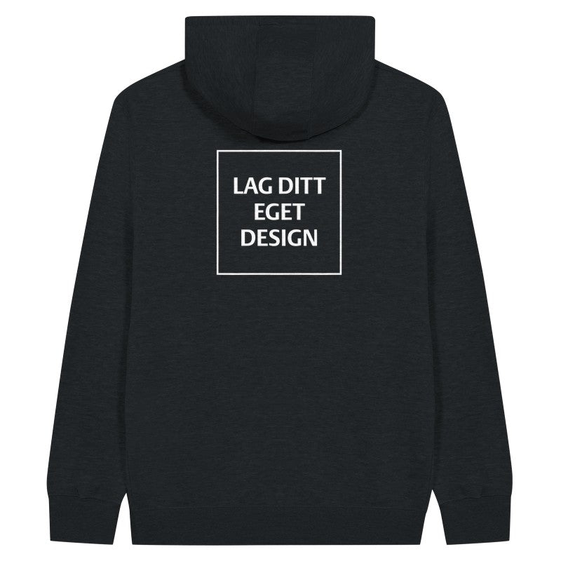 Hettejakke med eget trykk | Design din personlige zip hoodie | Custom Hoodie Norge