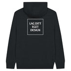 Hettejakke med eget trykk | Design din personlige zip hoodie | Custom Hoodie Norge
