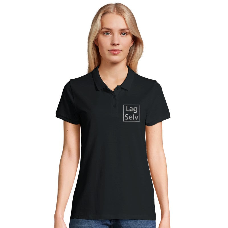 Design Your Own Organic Women's Polo Shirt | Custom Embroidery