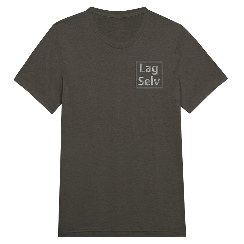 Design Your Own Triblend Unisex Crewneck T-shirt with Custom Embroidery