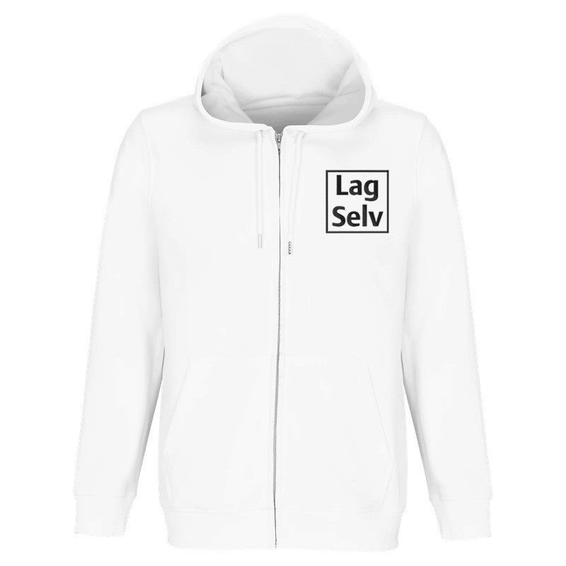 Organisk Unisex Glidelåshettegenser | Personlig Broderi