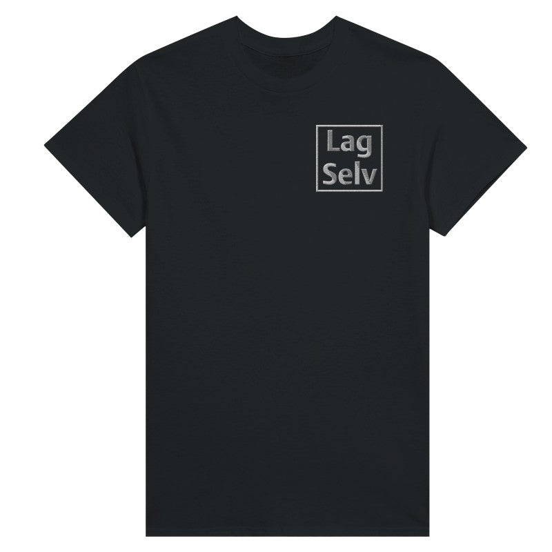 Heavyweight Dame Crewneck T-skjorte for Eget Broderi - Design Din Egen