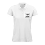 Design Your Own Organic Women's Polo Shirt | Custom Embroidery