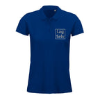 Design Your Own Organic Women's Polo Shirt | Custom Embroidery