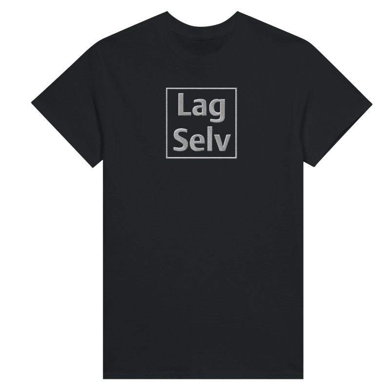 Heavyweight Dame Crewneck T-skjorte for Eget Broderi - Design Din Egen
