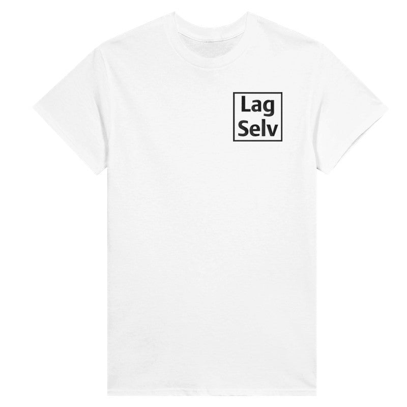 Heavyweight Dame Crewneck T-skjorte for Eget Broderi - Design Din Egen