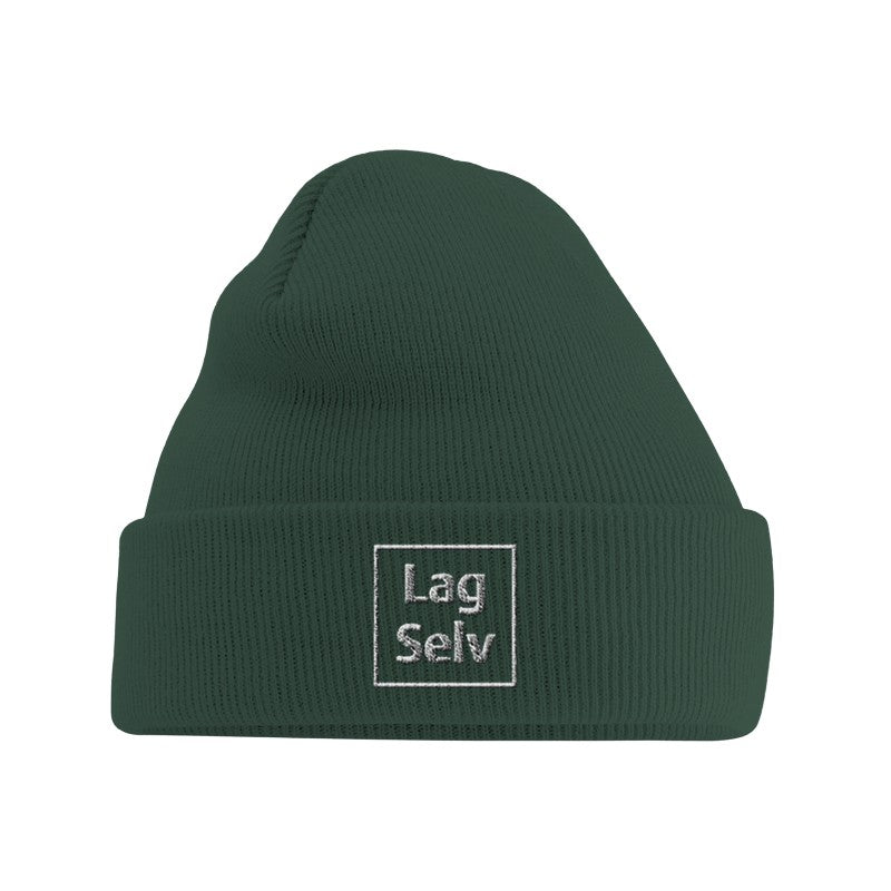 Orginal Oppbrettet Lue | Design din egen med broderi