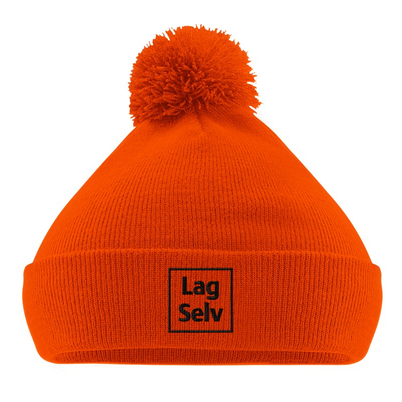 Custom Pom Pom Beanie | Design Your Own with Embroidery
