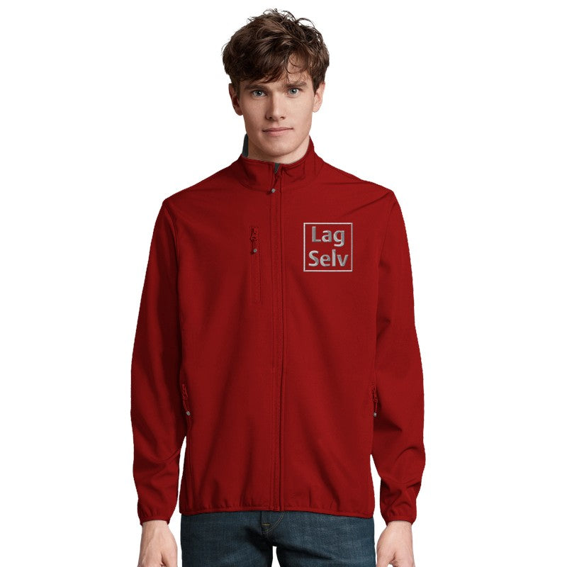 Men's Softshell Zip Jacket | Custom Embroidery