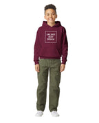 Myk Hettegenser for Ungdom med Eget Trykk | Midweight Fleece Hoodie