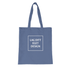 Custom Organic Long Handles Tote Bag | Design Your Own