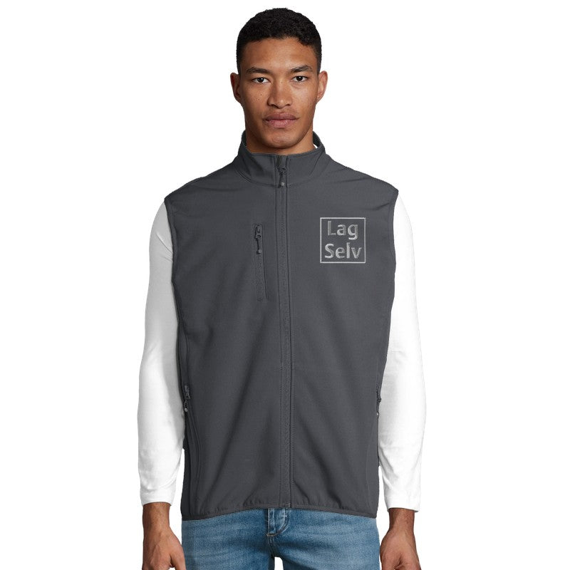 Men's Softshell Vest | Custom Embroidery