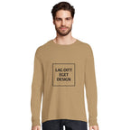 Design Your Own Organic Long Sleeve T-Shirt | Custom Print