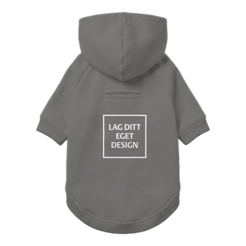Hettegenser til Hund med Eget Trykk | Fleece Hoodie til hund