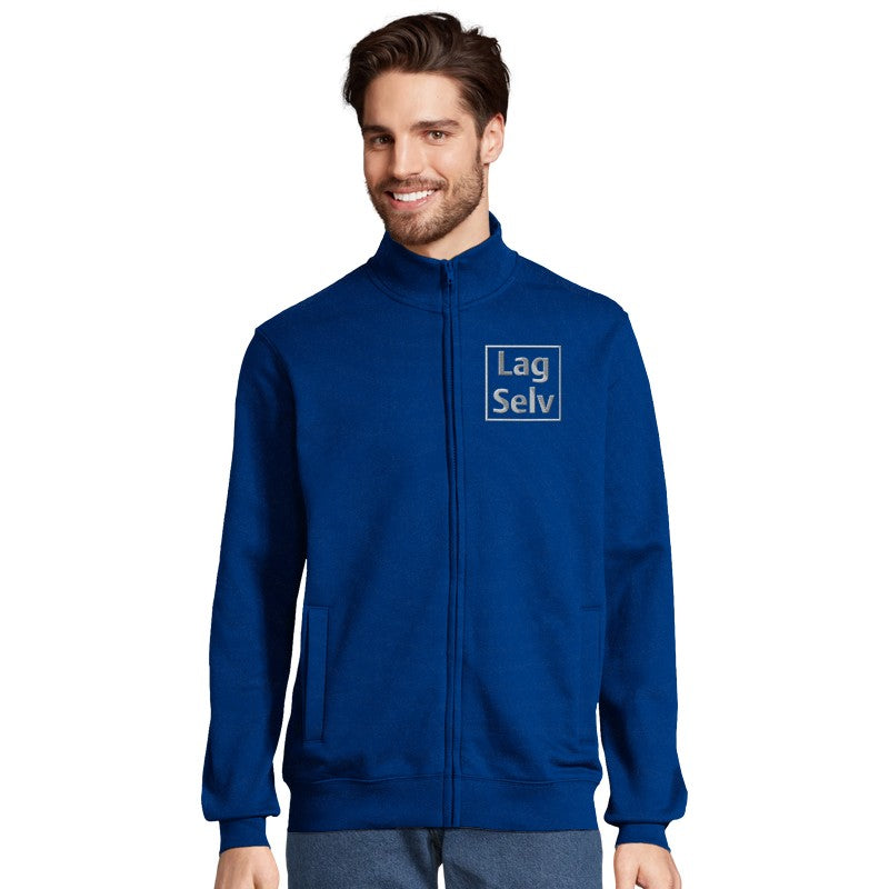 Custom Embroidered Full-Zip Sweatshirt | Design Your Own Unisex Sweatshirt with Logo