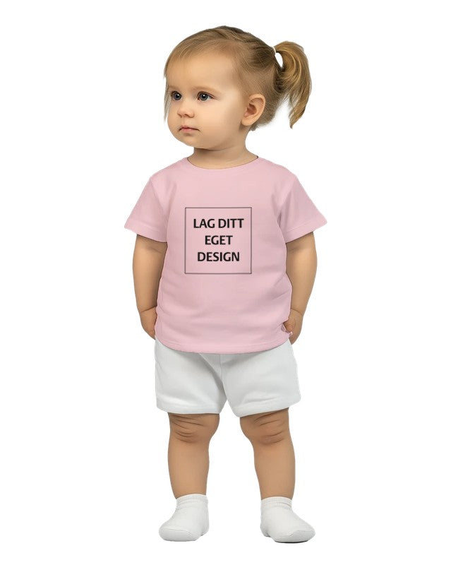 Custom Baby Crewneck T-Shirt | Soft Cotton Baby Tee