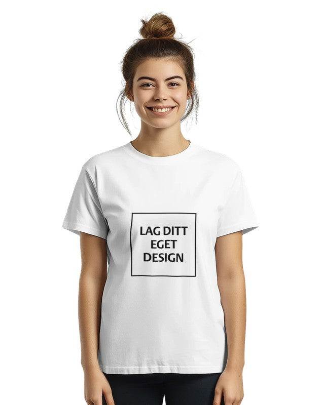 Custom Polycotton Unisex Crewneck T-Shirt – Design Your Own Unique Style