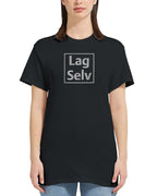 Heavyweight Dame Crewneck T-skjorte for Eget Broderi - Design Din Egen