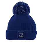 Junior Reflective Bobble Beanie with Custom Embroidery | Design a Unique Beanie with Your Logo