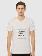 Design Your Own Unisex V-Neck T-Shirt | Custom Print