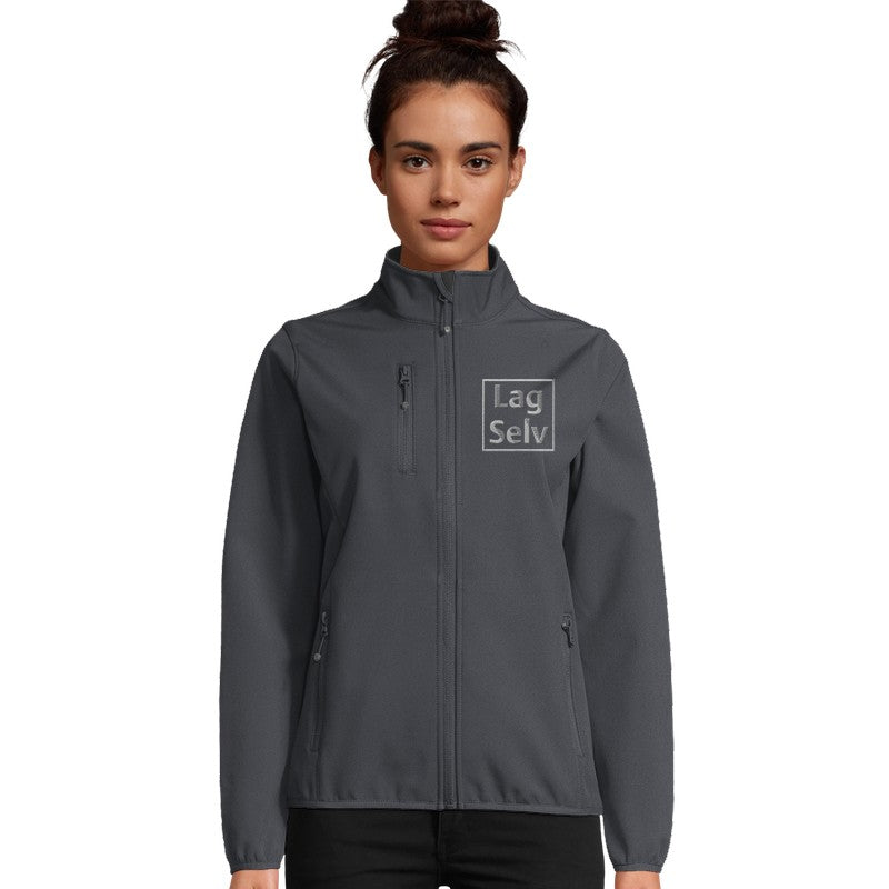 Design Your Own Women's Softshell Zip Jacket with Embroidery | Custom Zip Jacket