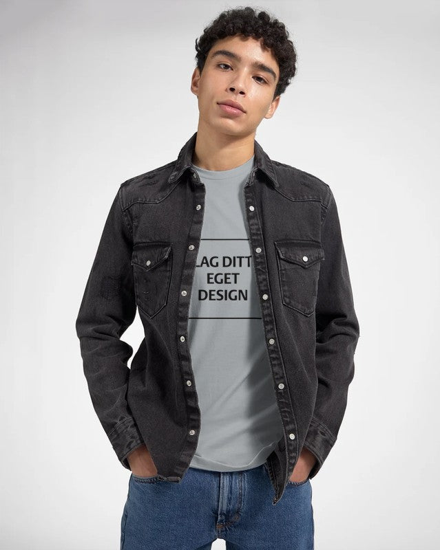 Men's Fitted T-Shirt | Design Your Own Print