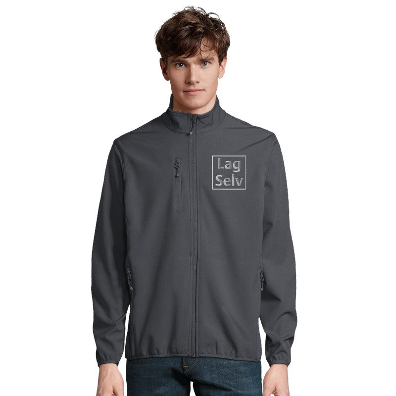 Men's Softshell Zip Jacket | Custom Embroidery