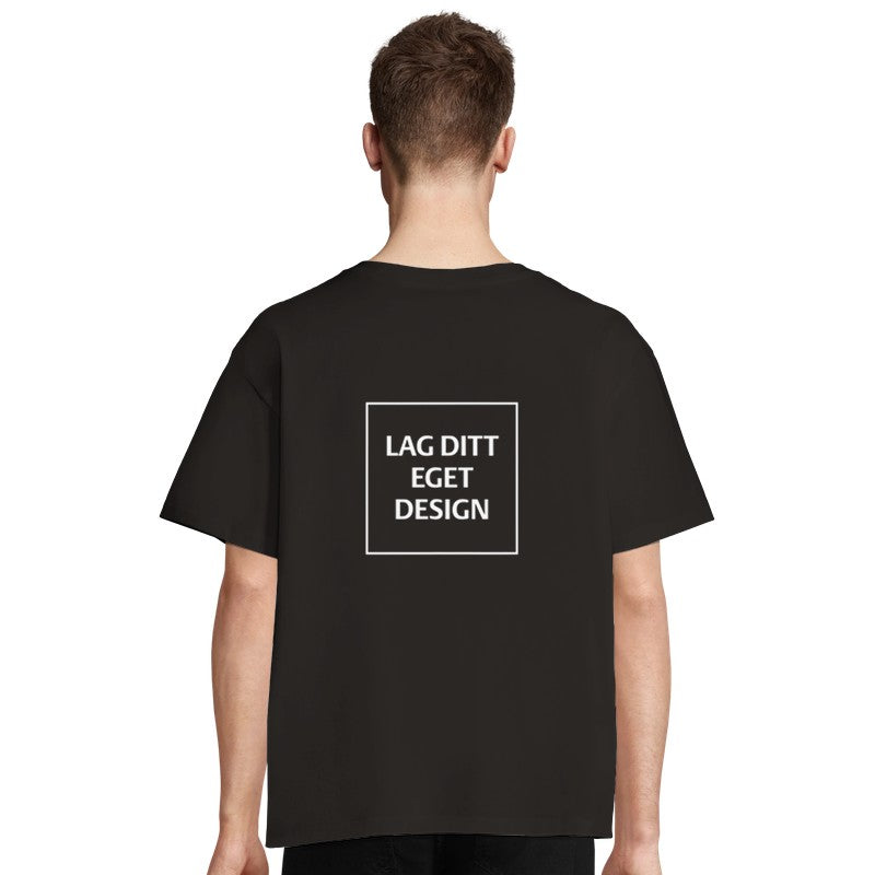 Design Your Own Oversized T-shirt | Custom Print Unisex Tee