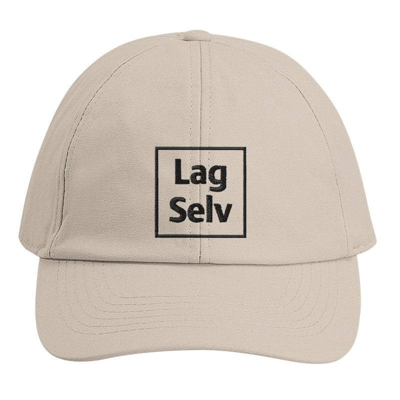 Organic 6-Panel Dad Cap | Customize with Your Own Embroidered Logo