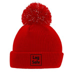 Junior Reflective Bobble Beanie with Custom Embroidery | Design a Unique Beanie with Your Logo