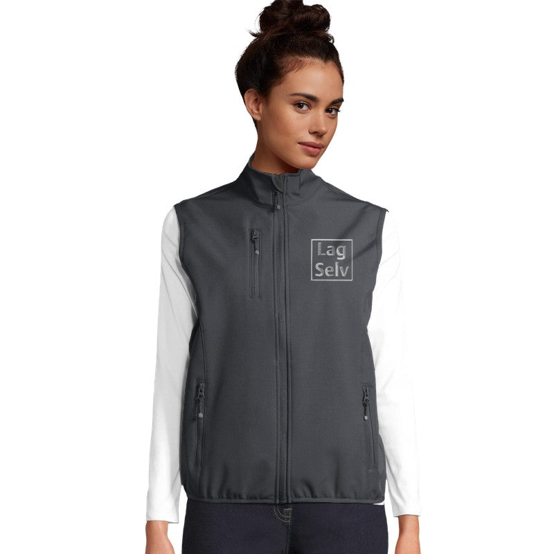 Customize Your Women's Softshell Bodywarmer Vest | Personalized Embroidery & Logo