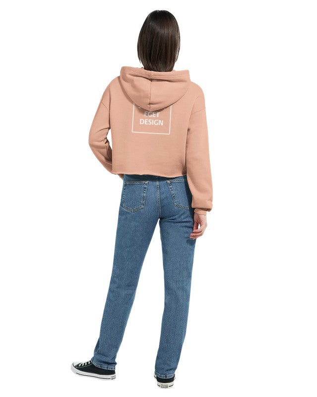 Women's Cropped Hoodie | Create Your Unique Style with Custom Print